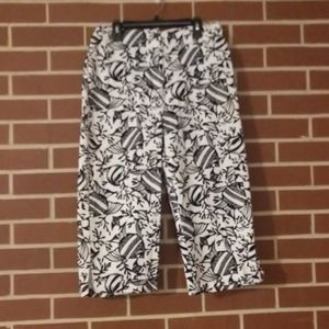 Talbots summer capris size 6
